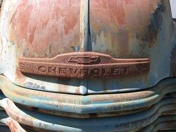 rusty truck chevrolet