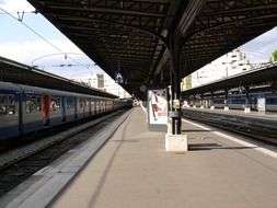 train railroad in France