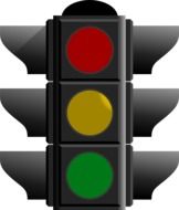 traffic lights, illustration