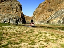 picture of the rocks in Namibia