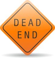 dead-end sign