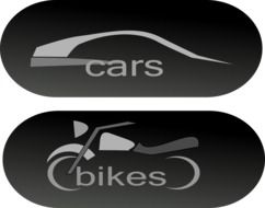 car and motorcycle emblems