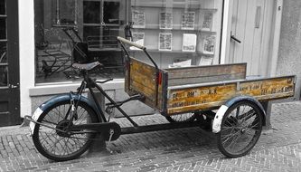 bicycle as a vintage transport