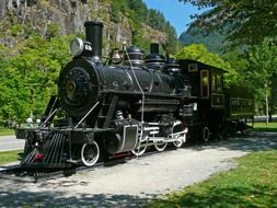 Locomotive on the railways