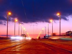 budapest at the sunset