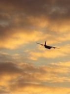 military aircraft with propellers in the air