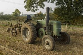 photo of the agricultural machinery