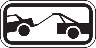 road information warning sign drawing