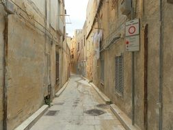 old street in palermo