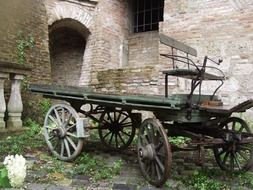 Old horse drawn carriage