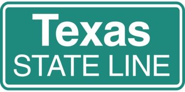 road information texas state line