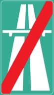 end way road sign
