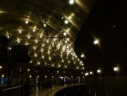 railway platform in Monaco