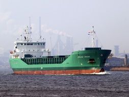 arklow rogue vessel in the port