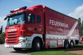 feuerwehr fire truck