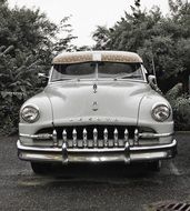 desoto, vintage car, front view