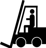 drawn electric forklift