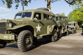 military cars