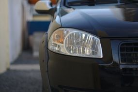 front of Fiat car