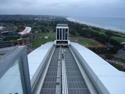 Skycar on Moses Mabhida Stadium