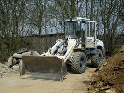 construction machinery for earth excavation