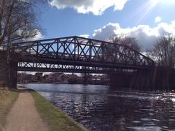 railway river bridge