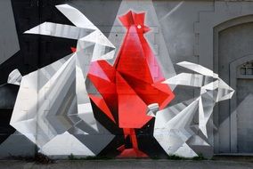 animal street painting