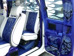 crazy car interior