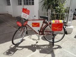 postman bike in india