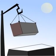logistics container crane