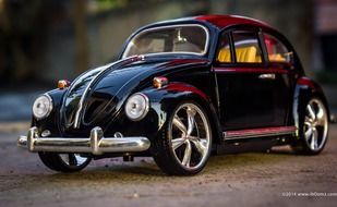 volkswagen beetle as a toy model