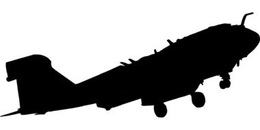 aircraft silhouette drawing