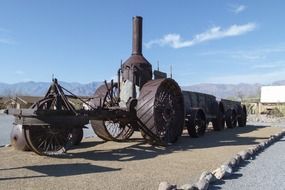 steam tractor