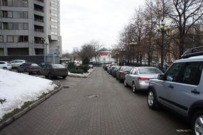 Street in Moscow,Russia