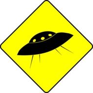 ufo sign drawing