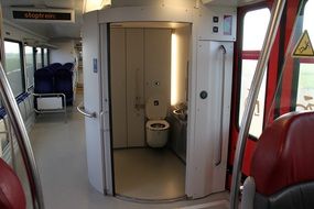 toilet in train in the netherlands