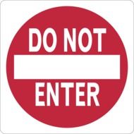 no entry sign
