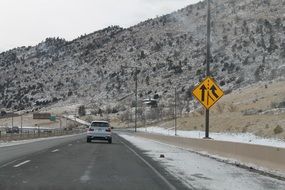 lane added on a highway