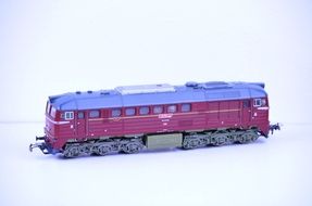 Russian toy locomotive