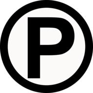 sign parking