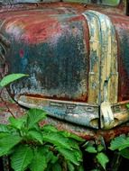 vintage rusty truck