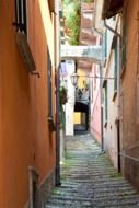 narrow italian street