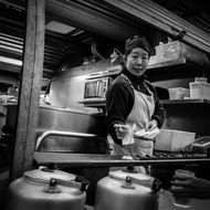 trader in the streets of paris