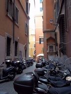 scooters on the street