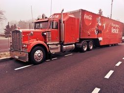 Coca cola truck