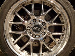 chrome wheel
