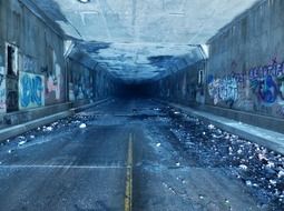 abandoned tunnel in Pennsylvania