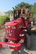 red tractor in India