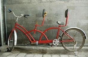 tandem bicycle