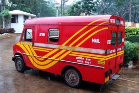 mail van in india